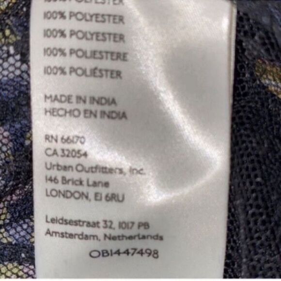 Free People Oversized Ruffle Floral Print Tunic
Top (Size Small) - Picture 5 of 5